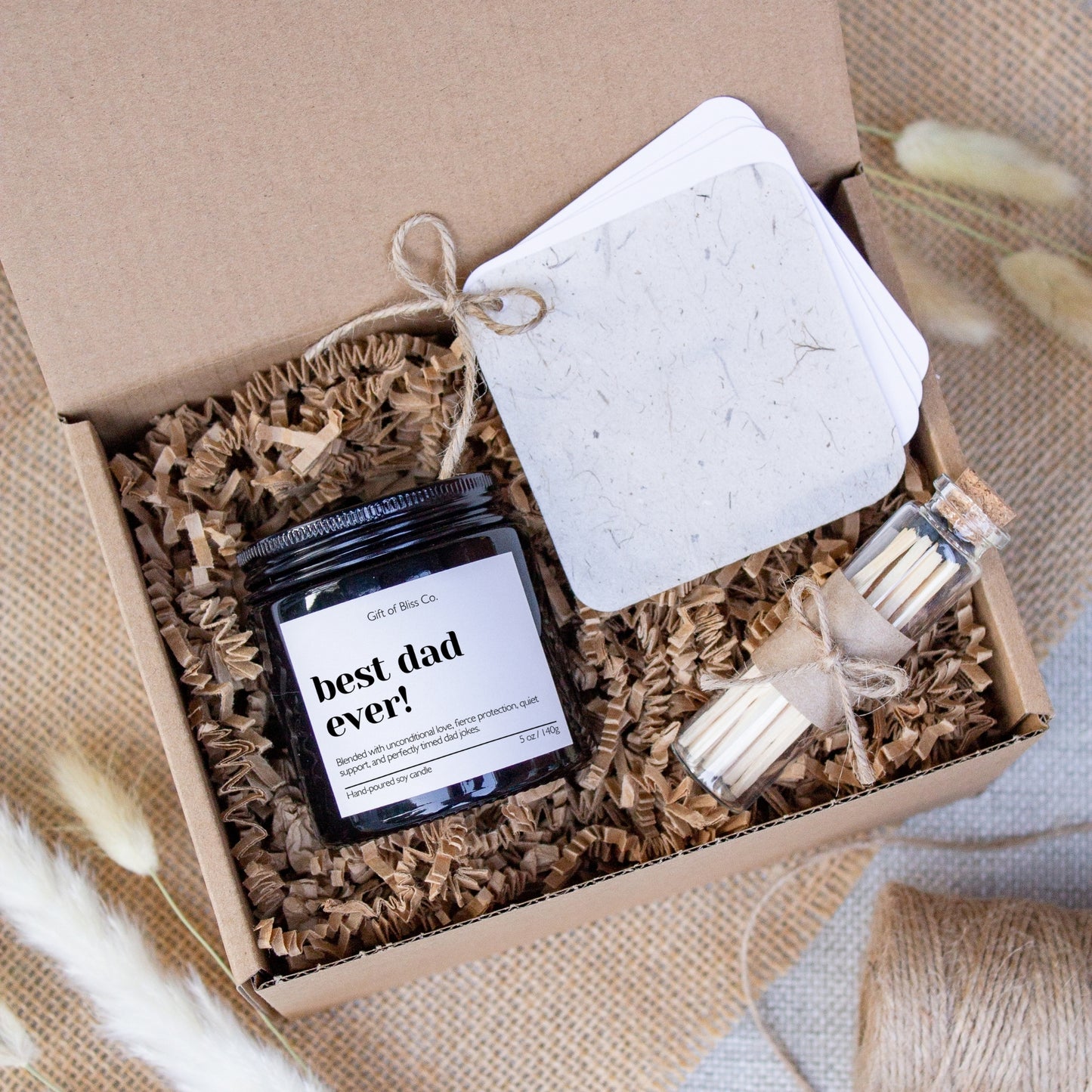 Kindled Love - Candle Gift for Dad